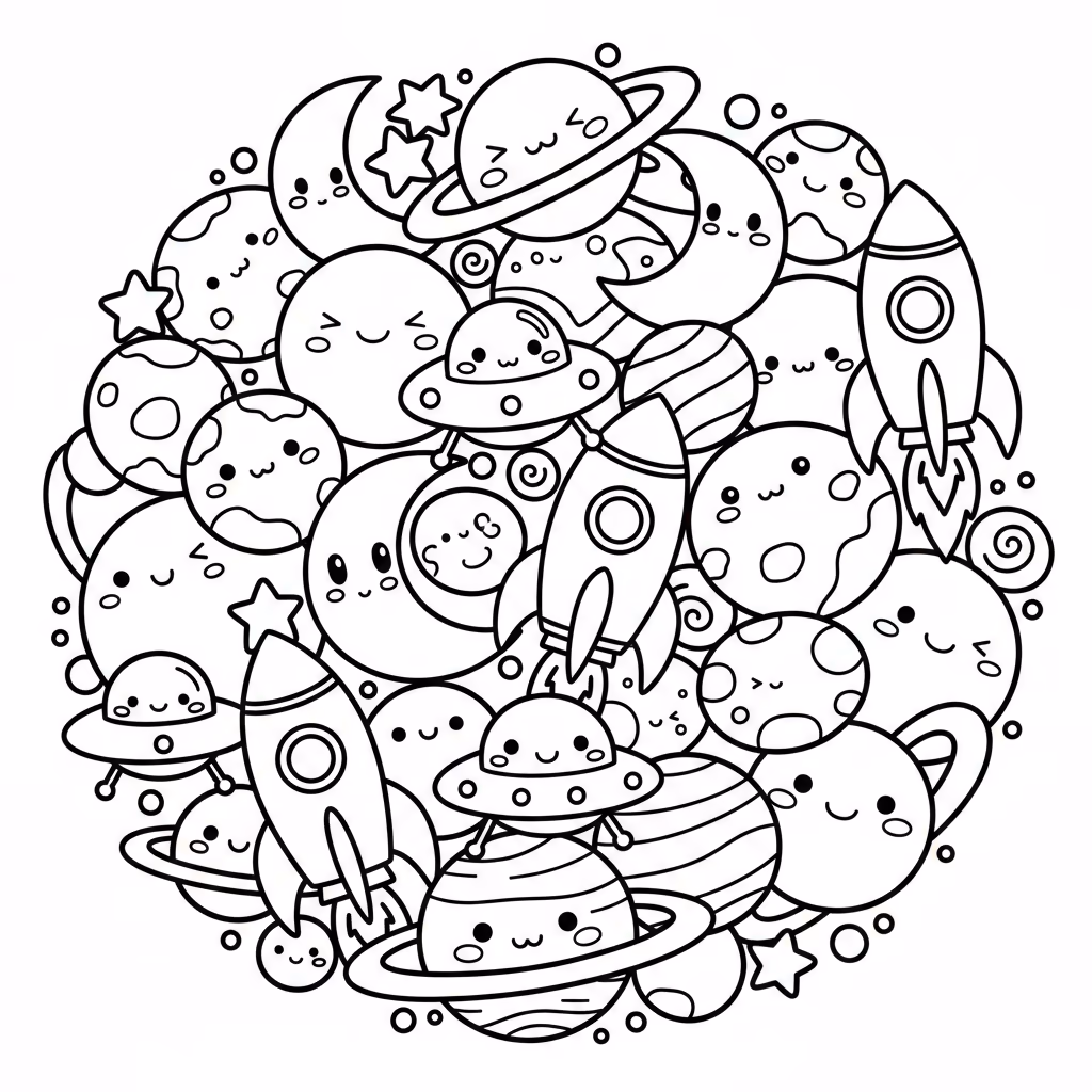 cosmic circle burst 02