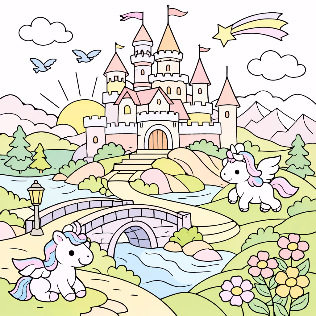 castle river unicorns day